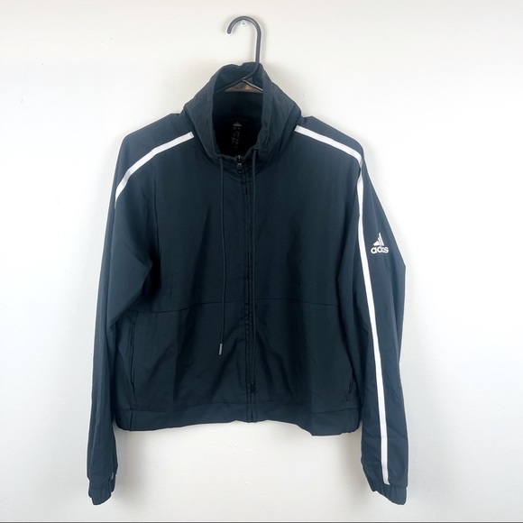 Adidas Crop Track Jacket - Picture 1 of 10